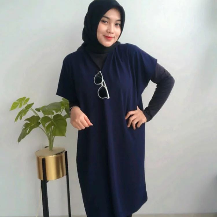 LONG SQUARE NAGITA / BLOUSE CRINKLE / ATASAN WANITA KEKINIAN