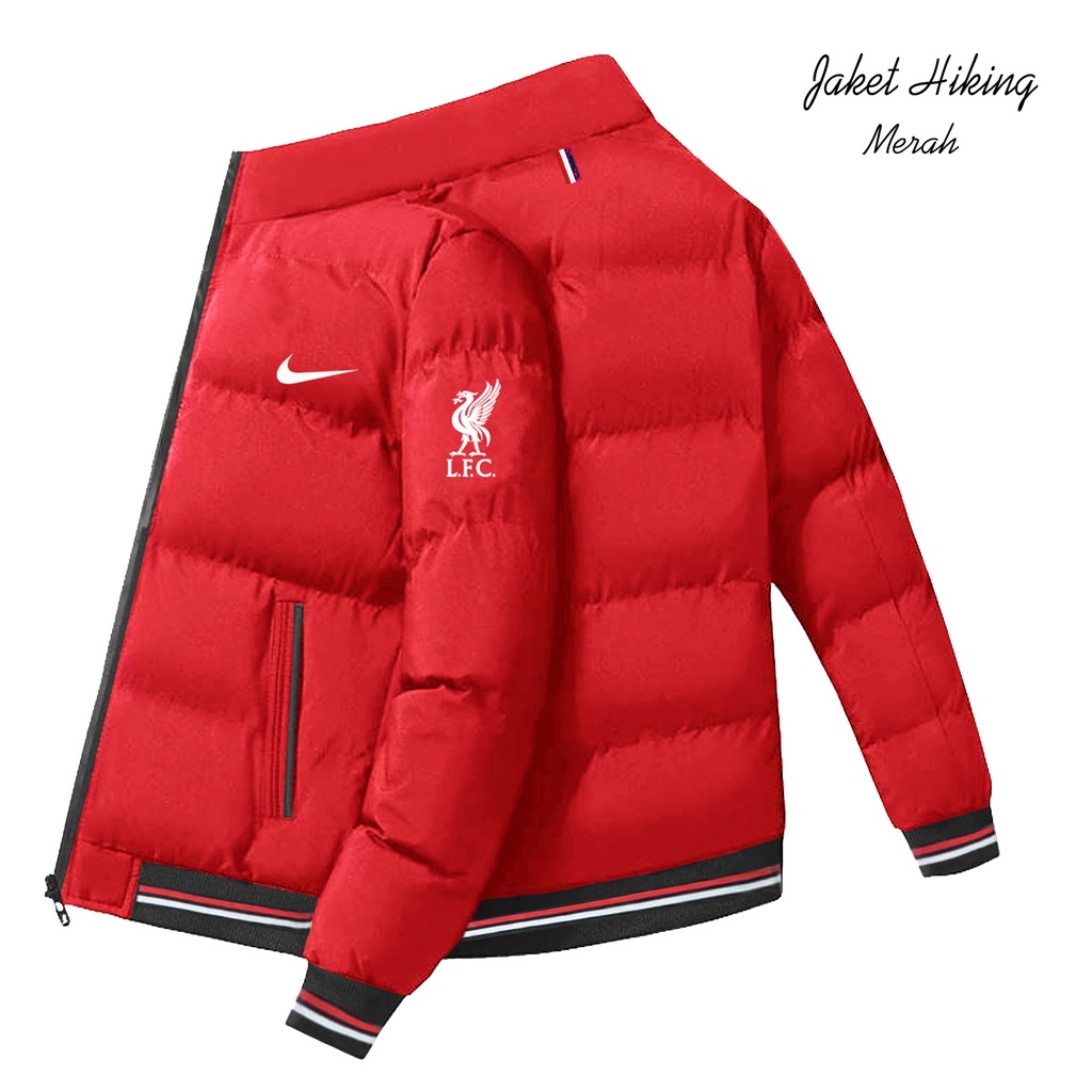 Jaket Tebal Pria Liverpool Jaket Cowok Keren Viral Jaket Pria Dewasa Kekinian Viral Jaket Pria Keren