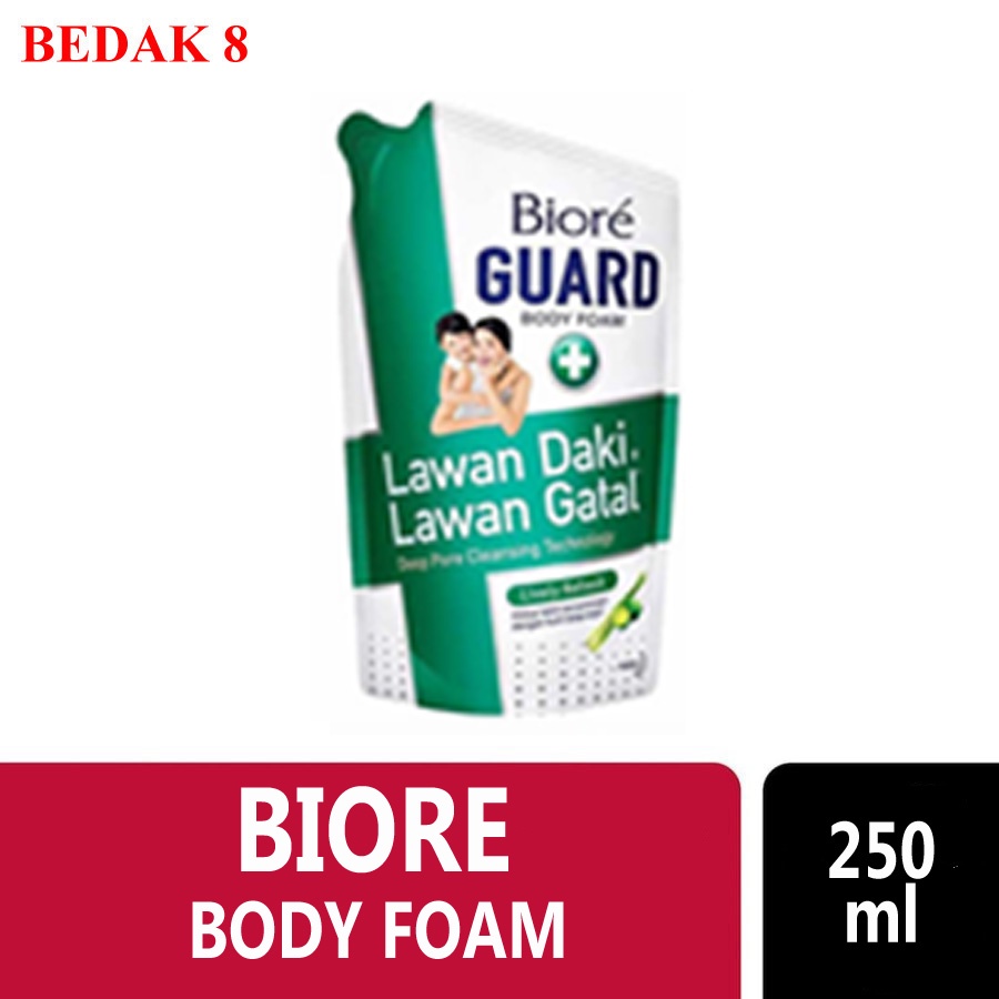 Biore Body Foam / Sabun Mandi Cair All Varian Refill 220 ml