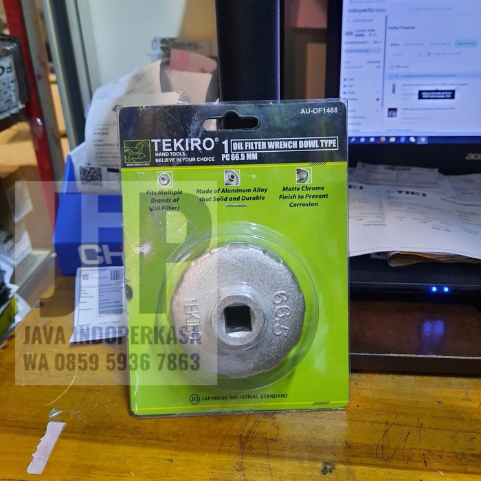 [COD] Tekiro Kunci Filter Oli Mobil Xenia Ukuran 66.5 Mm / Buka Filter Oli / Perlengkapan Perawatan 