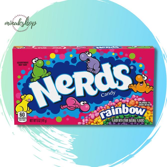 

BAYAR DITEMPAT NERDS Candy Rainbow Box 141 Gram /PERMEN LUNAK/PERMEN VIRAL/PERMEN MILO/PERMEN YUPI/PERMEN JADUL/PERMEN KARET