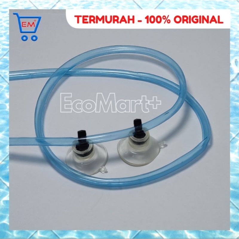 Dop Selang Udara Aerator CO2 Aquascape Akuarium Cop Tempelan Kaca - Harga 5 Pcs