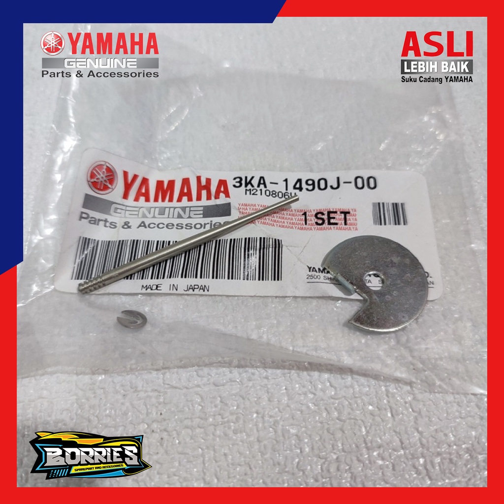 NEEDLE SET / JARUM SKEP KARBURATOR SET RX KING, RXS ASLI ORI ORIGINAL YAMAHA YGP 3KA-1490J-00