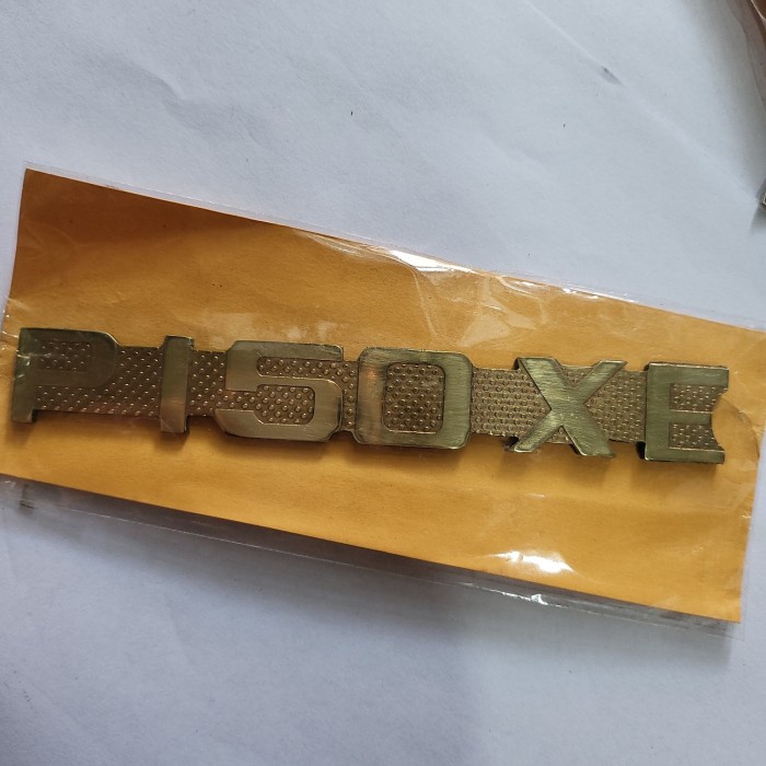 EMBLEM P 150 XE BAGUS MURAH