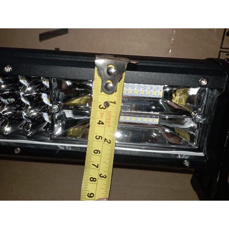 LED bar 2 dan 3 baris  warna putih pekat lampu sorot Ledbar light spot light 57cm..80cm..105cm  sinar putih pekat