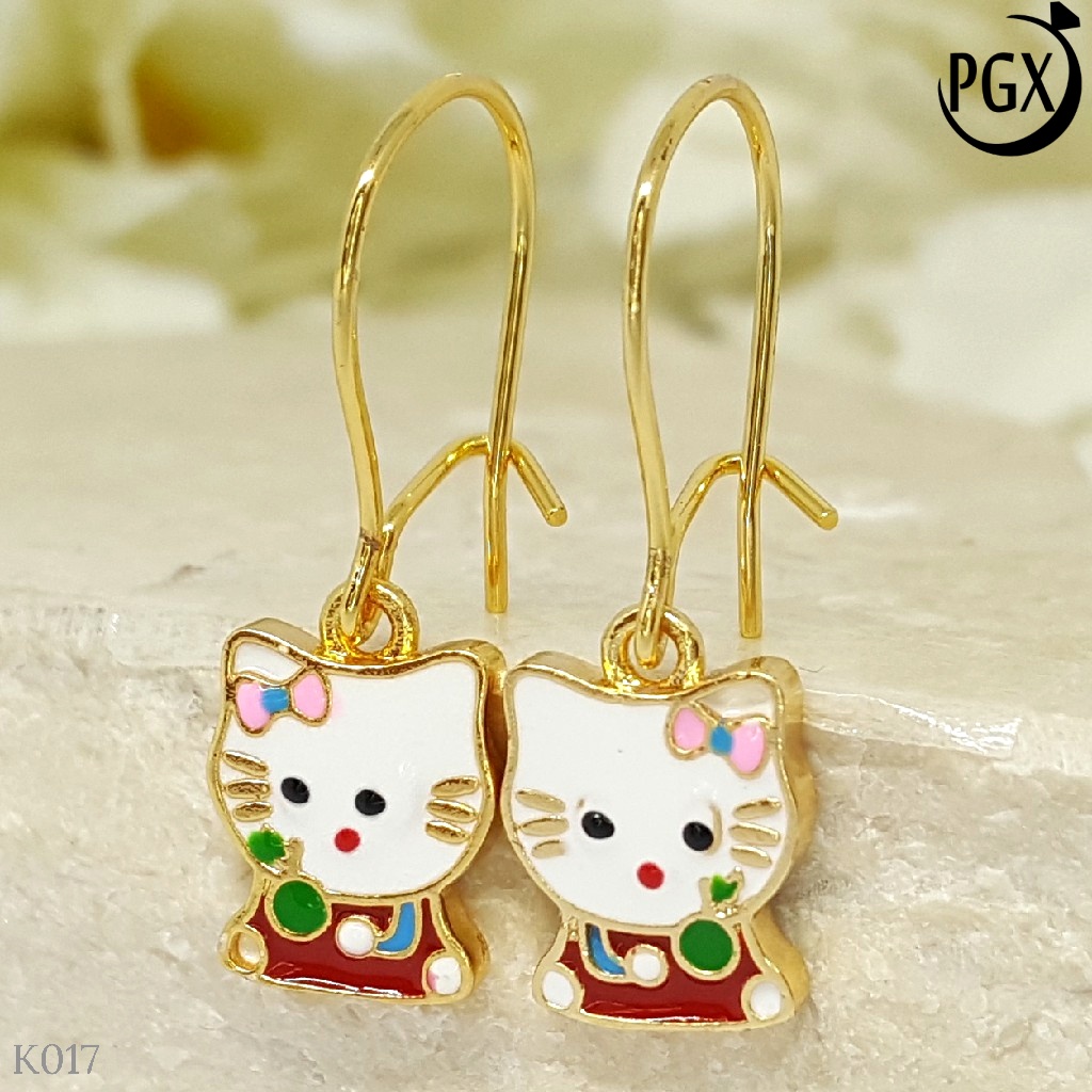 PGX Anting Anak Xuping Aksesoris Perhiasan Lapis Emas Premium - K017