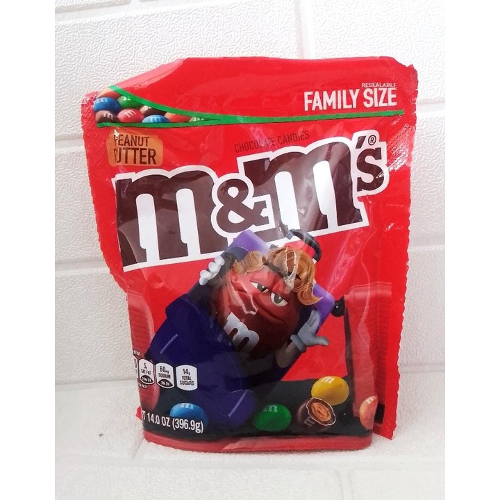 M&amp;M Peanut Family Size 396 gr