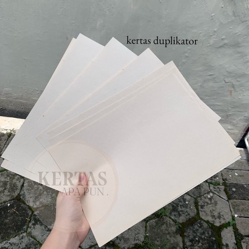 Kertas Bookpaper Duplikator 70 gr gram gsm A4 F4 Vintage Putih Paper Kertas Lama Estetik