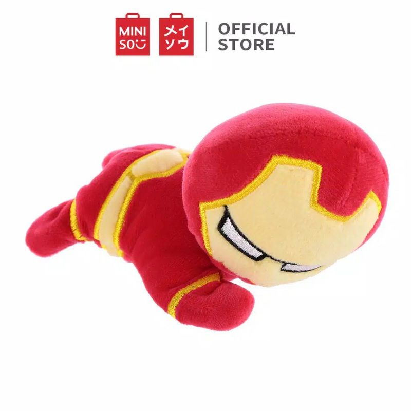 MINISO MARVEL PLUSH MAGNET | BONEKA MAGNET KULKAS IRON MAN CAPTAIN AMERICA