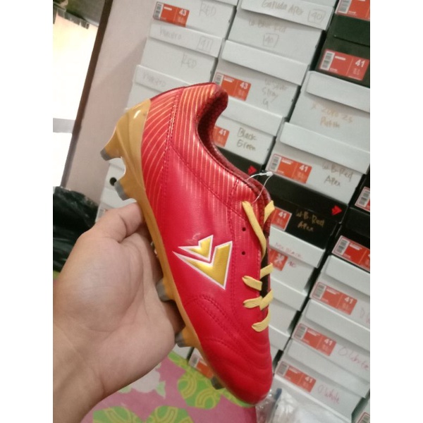 SEPATU BOLA SEVSPO X ZORO ONE  LEATHER BLACK/GREY/RED BONUS GYMSAK