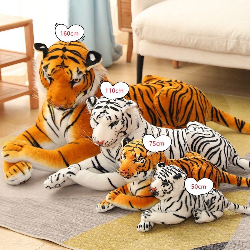 Boneka Macan Boneka Tiger 50cm 75cm 110cm 160cm 200cm New Hadiah Anak