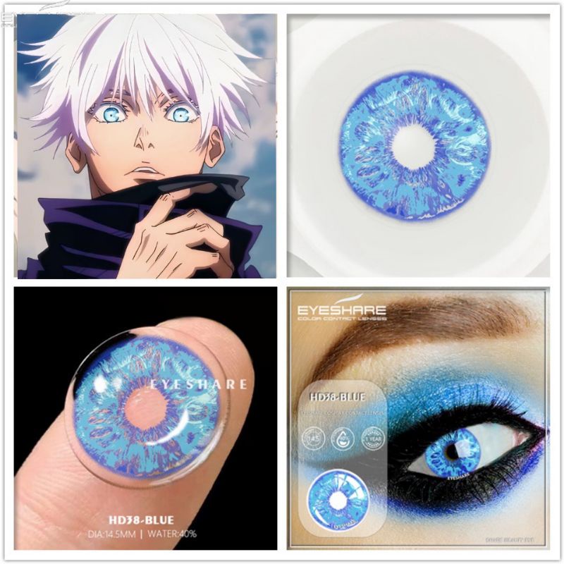 Softlens / Lensa Kontak Cosplay Anime Gojo Satoru Jujutsu