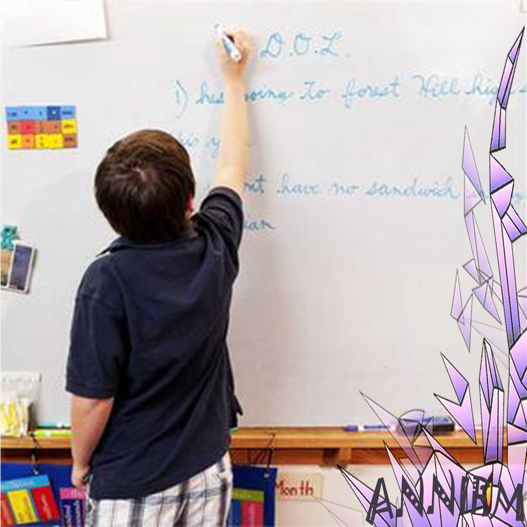 

Stiker Dinding+spidol Super Rekat Papan Tulis Whiteboard Flexible 200 x 45 cm Dekorasi Tembok Memo Tahan Air