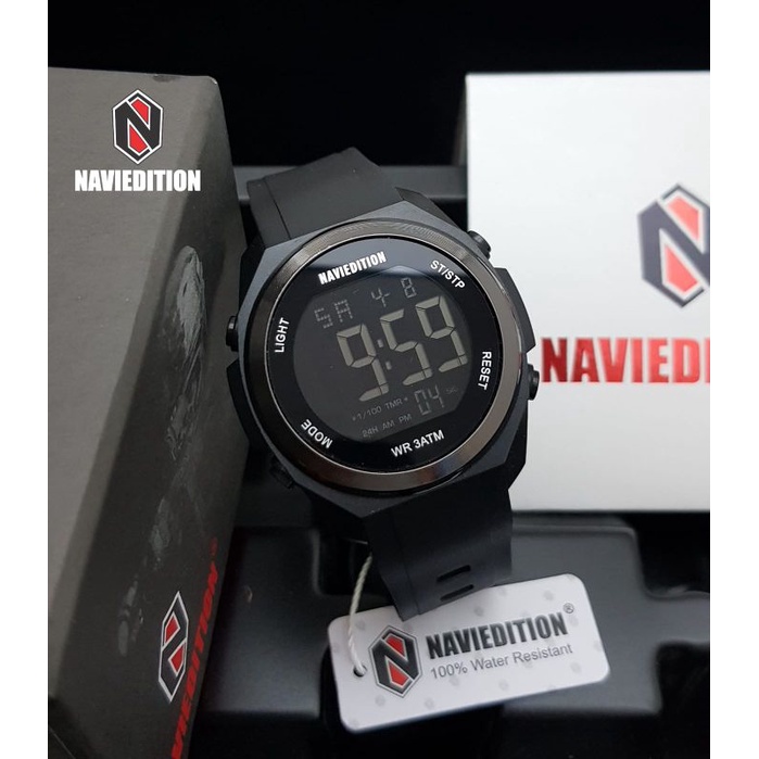 NAVIEDITION 2628 JAM TANGAN PRIA WANITA ORIGINAL DIGITAL TAHAN AIR INCLUDE BOX