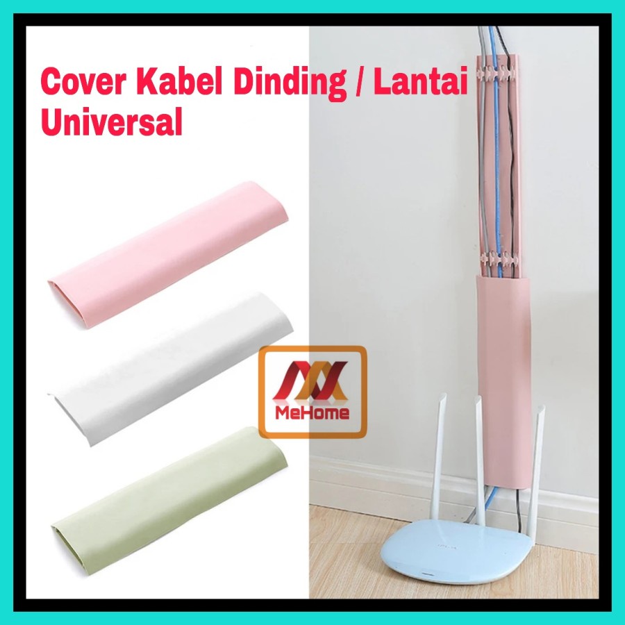 Cover Kabel Dinding Tempel Perapih Kabel isi 6 Lantai Cable Organizer Universal 479