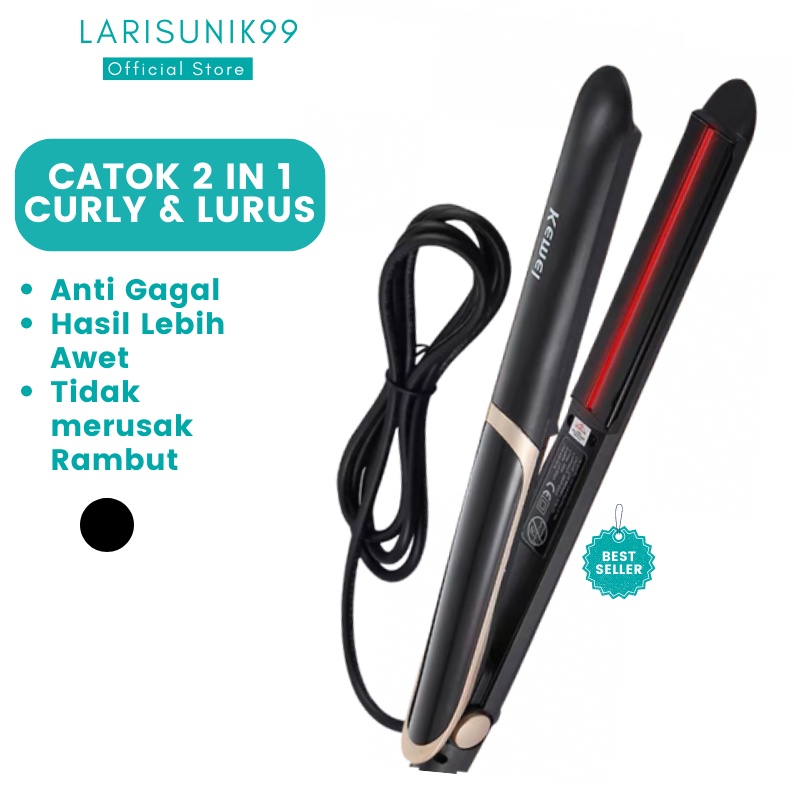 Catokan Rambut Alat Pelurus Lurus Penglurus Rambut Wanita Curly Curler Kerli Alat Perawatan Kecantikan Wanita Catok Terbagus Kriting Pengkriting Pengriting Keramik Tourmaline Ion Ori Original Premium Terbaru