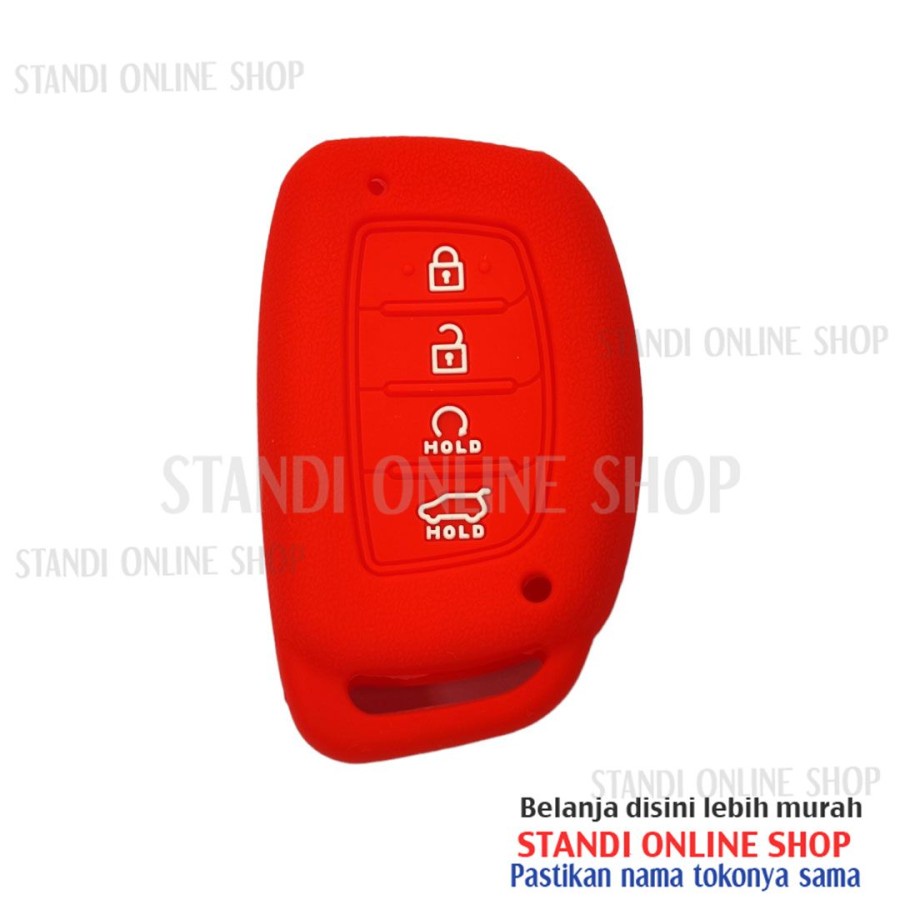 Sarung Kunci Silikon Remote Cover Smartkey Hyundai Creta Stargazer