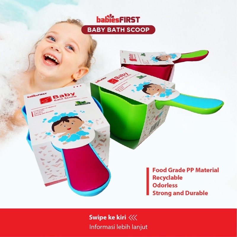 BabiesFIRST Baby Bath Scoop / Gayung Mandi Bayi / Gayung Mandi Lucu / Gayung Mini / Gayung Premium