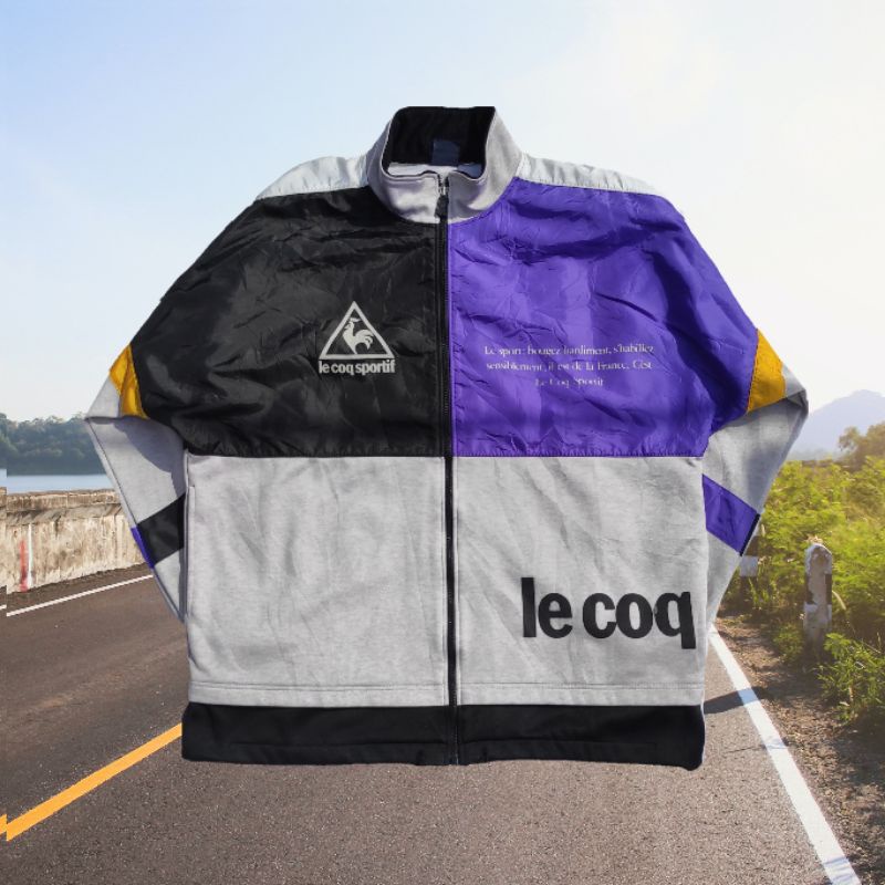 Vintage Le Coq Sportif Colorblock Jacket