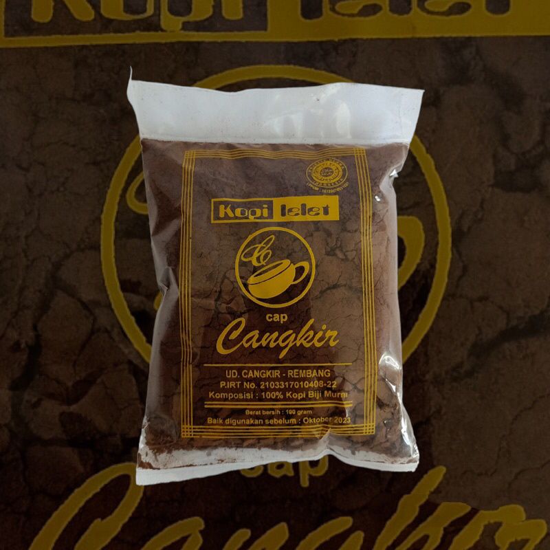 

Kopi lelet khas lasem cap cangkir