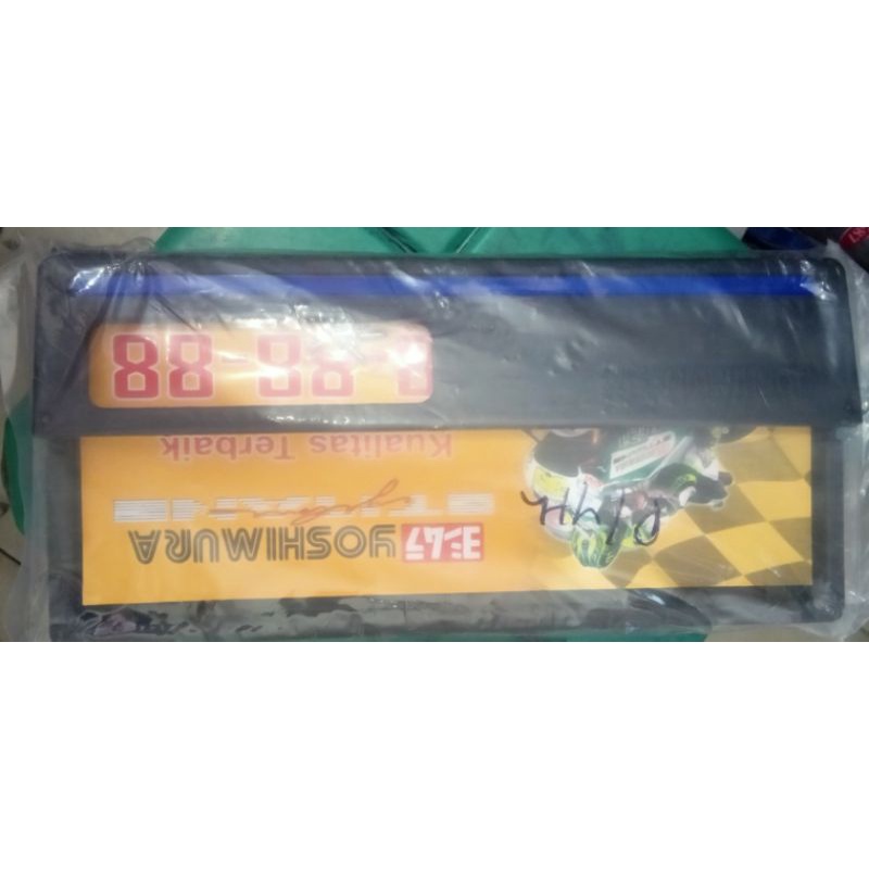 cover plat nomor sepasang tutup plat nomor
