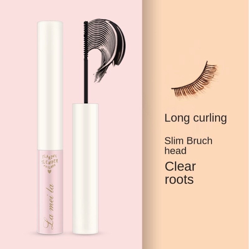 GRATIS ONGKIR LENGKAP 2 VARIAN COD LAMEILA/SUAKE TERMURAH MEDAN Lameila 3D Lash Long Mascara Waterproof Curling Lenthening Thick Eyelash Make Up Fast Dry Natural Waterproof Extension