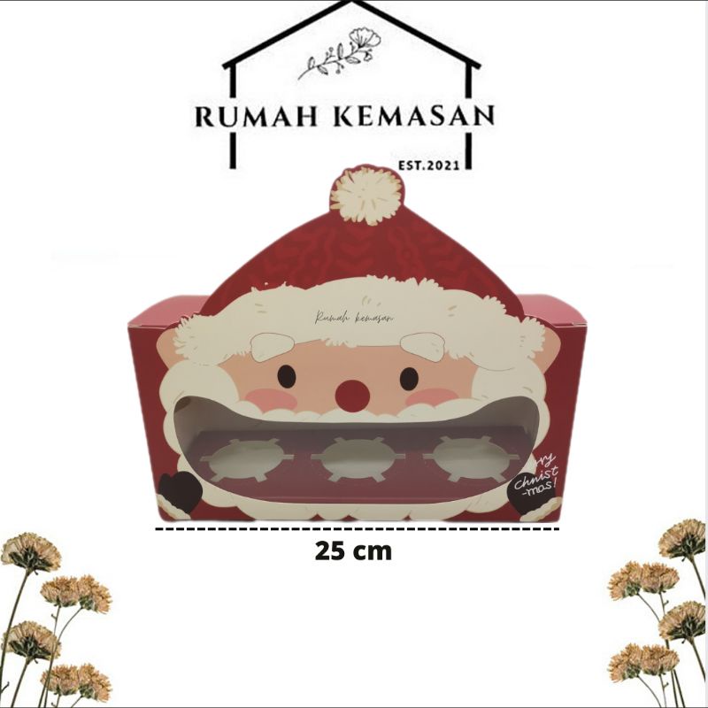 

Box Christmas "Santa" uk 25x9x12