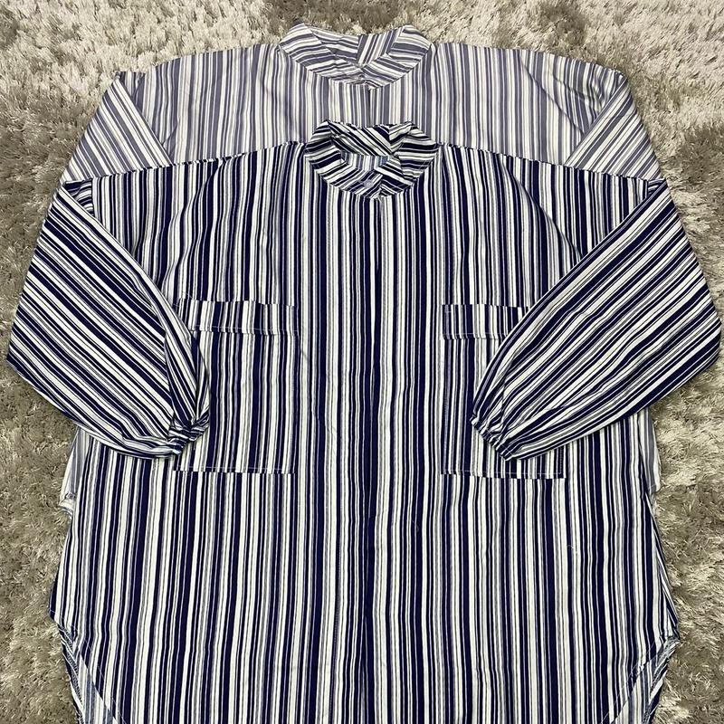 Dhea Tunik Oversize Salur | Baju Wanita Terbaru