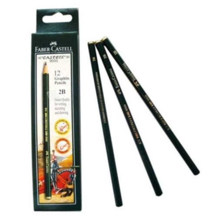 

PROMO PENSIL FABER CASTELL HB & 2B