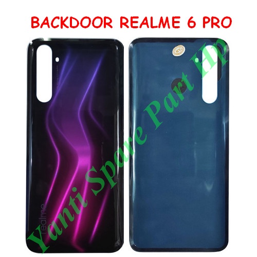 Backdoor Tutup Belakang Realme 6 Pro Original Terlaris New