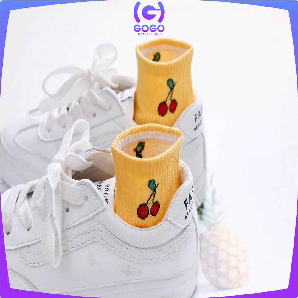 GOGO-P55-P58 Kaos Kaki Pendek Dewasa / Kaos Kaki Semata Kaki Polos / Kaos Kaki Ankle Wanita Motif