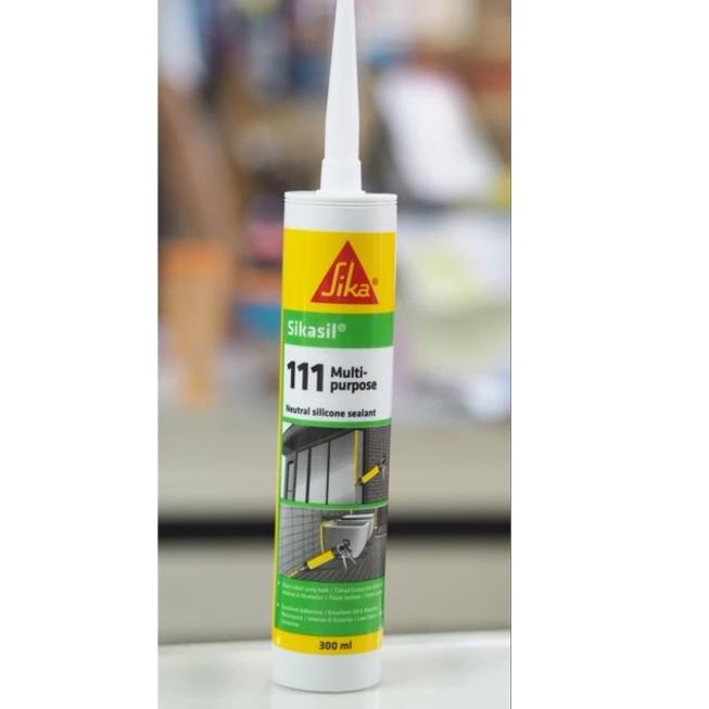 

Sikasil Ap sealant neutral 300 ml sika sikasil 111 multipurpose 300 ml - Hitam