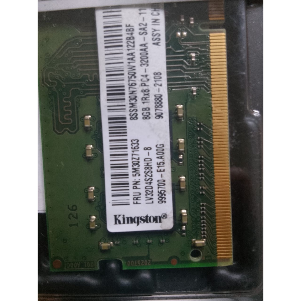 RAM 16 GB (8X2) @3200MHZ