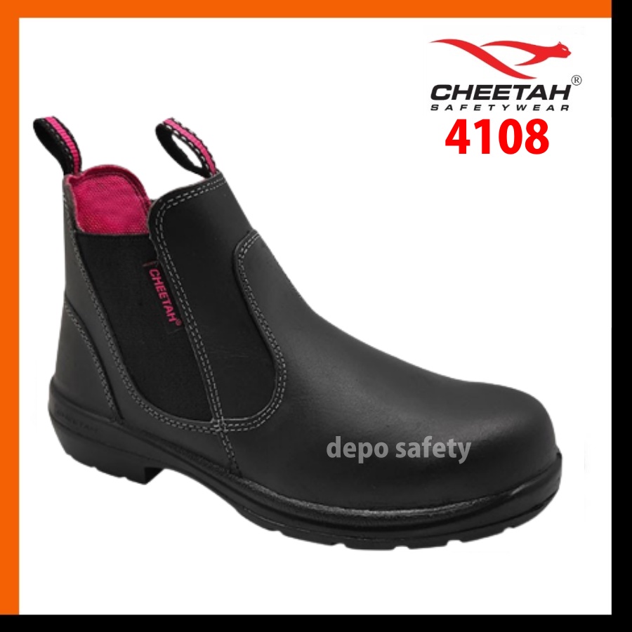 Sepatu Safety Wanita Cheetah 4108 H Original 100% - Safety Shoes Women Cheetah 4108 H BERKUALITAS