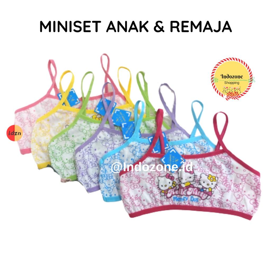 Miniset Anak & Remaja SD SMP SMA ESSEN Bahan Katun Tanpa Busa