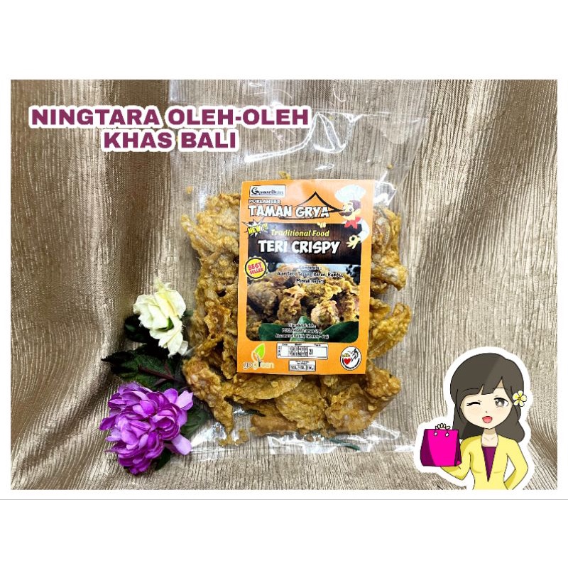 TERI CRISPY BALI TAMAN GRYA OLEH-OLEH KHAS BALI