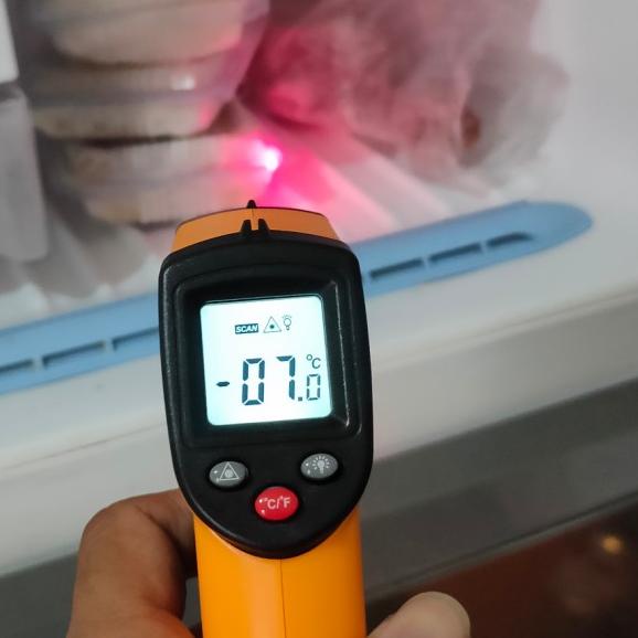 Thermometer infrared digital alat pengukur suhu ruangan
