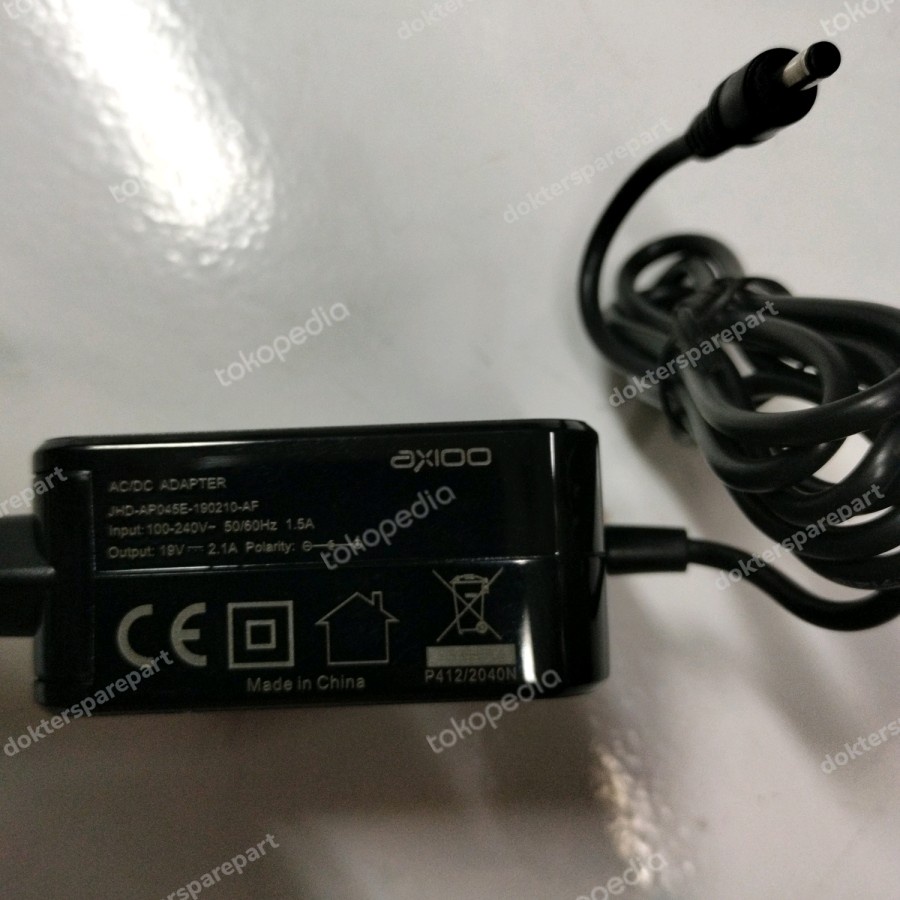 Adaptor charger Axioo pro a14 p412 19v 2,1a