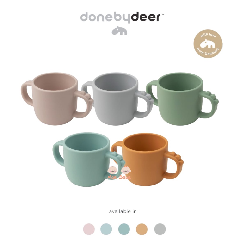 Done by Deer Peekaboo Cup Croco Cangkir Minum Gelas Anak