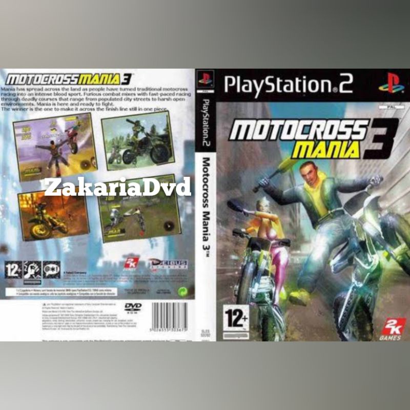 Kaset Ps 2 Motorcross Mania 3