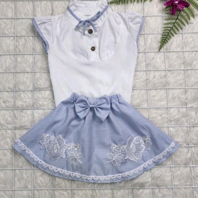 Baju bayi perempuan Stelan Rok baby