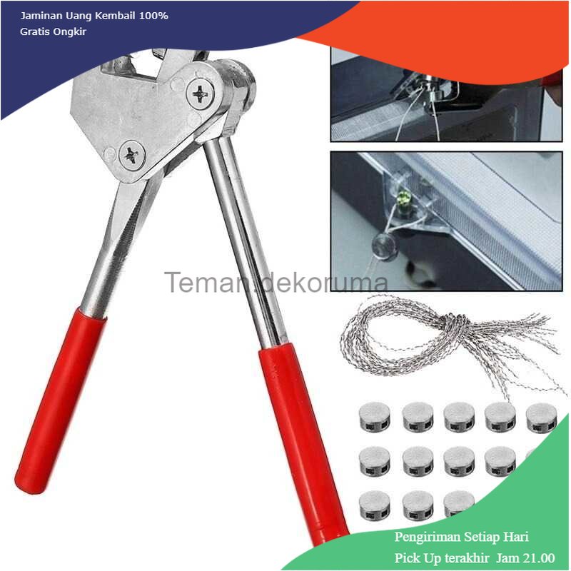 TD-PR2 Chearw Set Tang Segel Sealing Plier With Lead Sealing and Wire - CW01