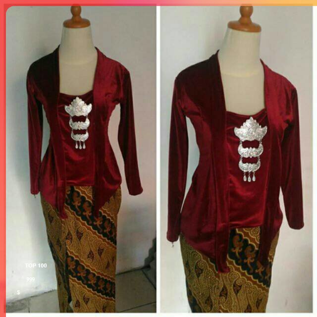 Kebaya Wanita Bludru Kebaya bludru Kebaya Bludru