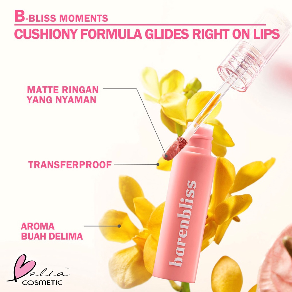 ❤ BELIA ❤ BNB barenbliss Korean Bloomatte Full Bloom Transferproof Matte Tint LONGLAST 12H TRANSFERPROOF | BPOM