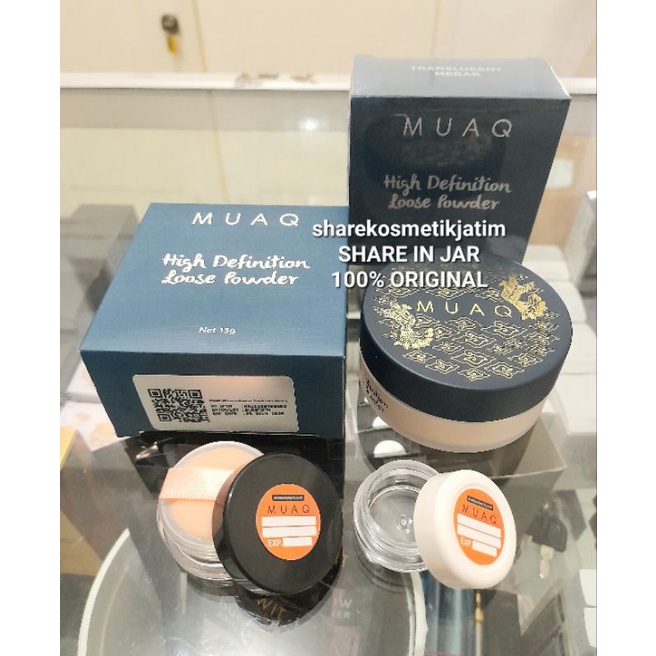 (Share in Jar) MUAQ High Definition Loose Powder Share in Jar