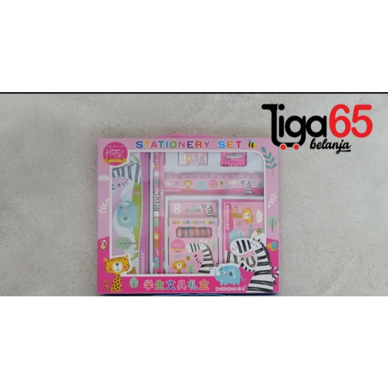 365 STATIONERY SET #41178 Buku &amp; Alat Tulis Anak / Karakter Fancy Gambar Lucu