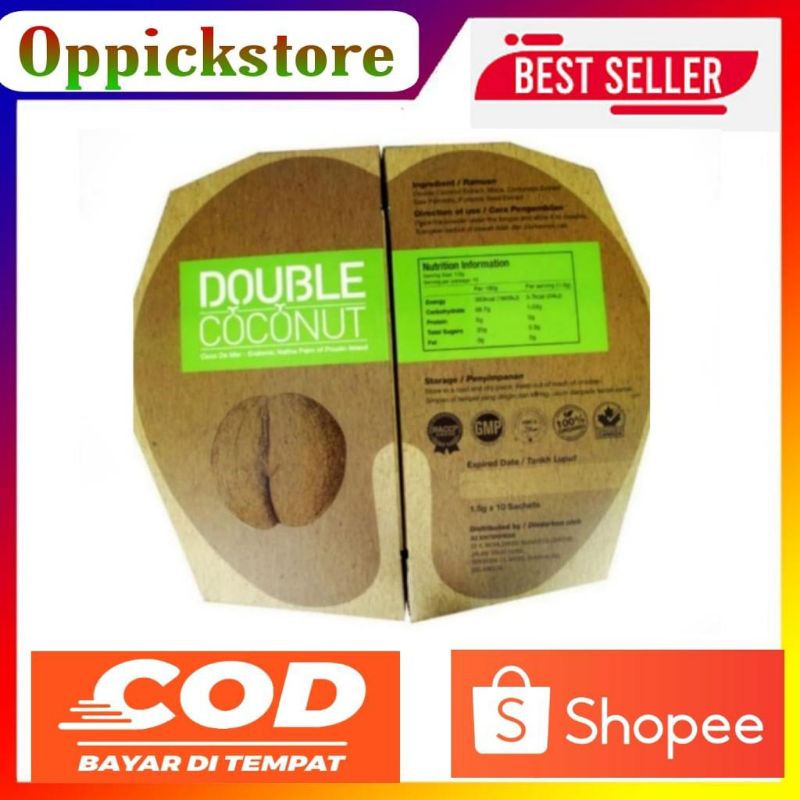 

Double Coconut Powder Original 10 sachet