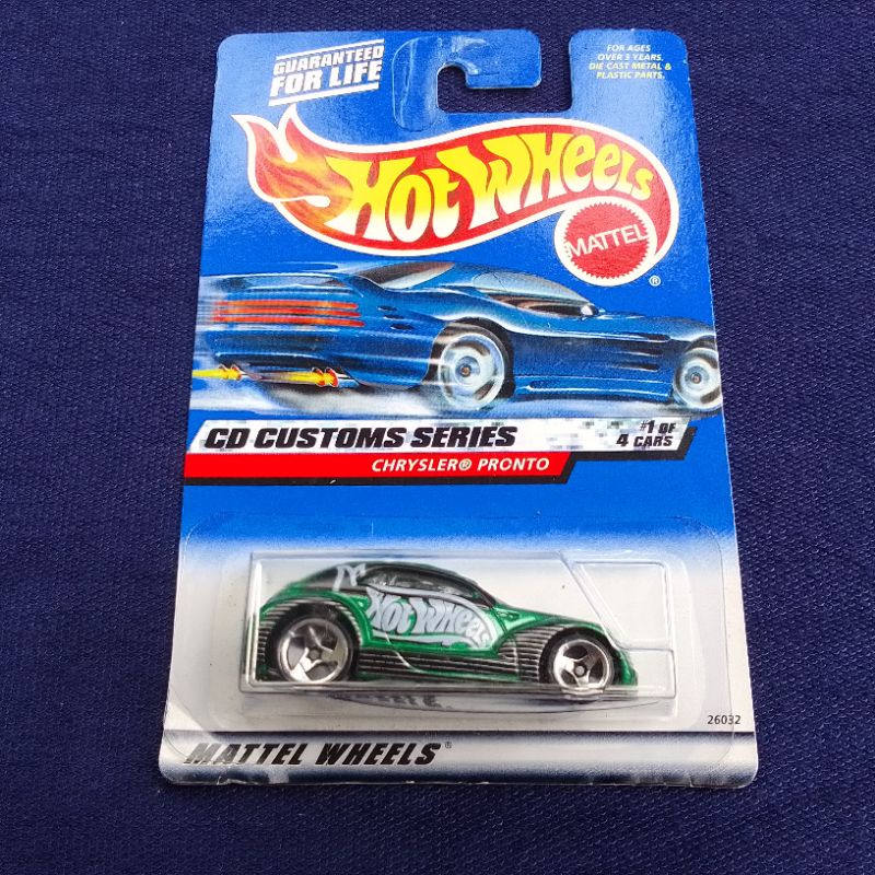Diecast Hot Wheels Hotwheels HW CD Customs Series Chrysler Pronto Hijau