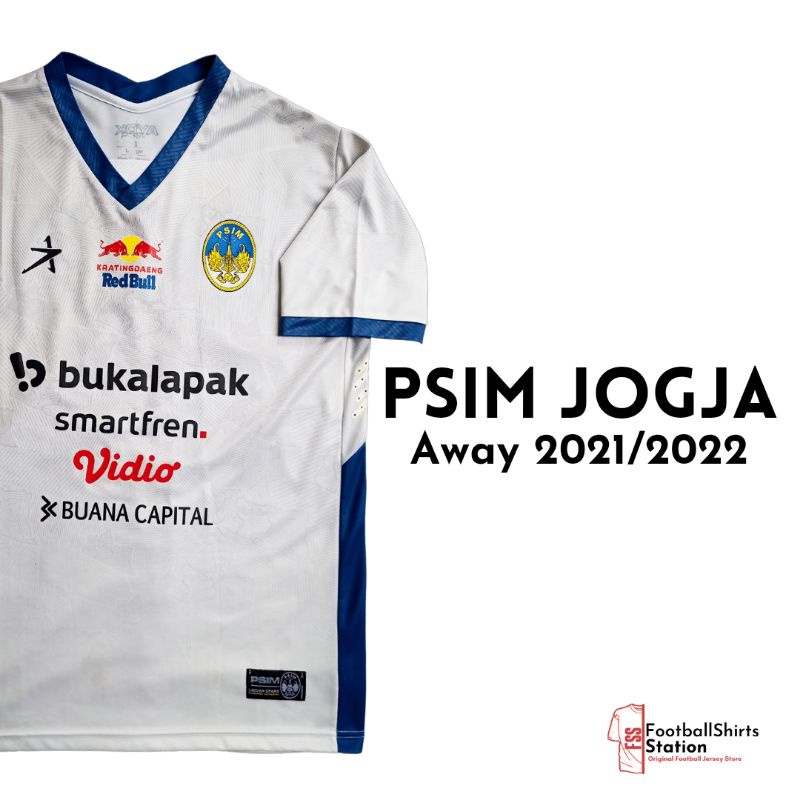 Jersey PSIM Yogyakarta Away 2021/2022 Player Issue Size L Original Seven Star