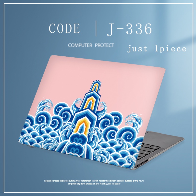 1pc Universal Bebas Potong COD Laptop Decals Colorful Komputer Decor Sticker Skin Film Untuk HP AERO ZBook Firefly EliteBook Full Cover Sticker